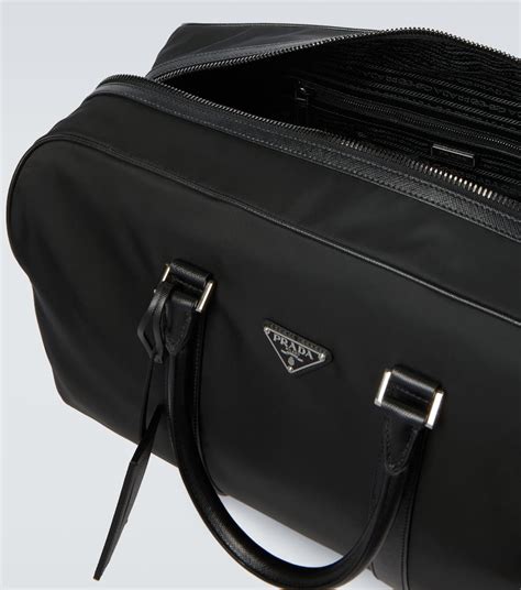 print sea prada nylon travel duffle bag|PRADA Re.